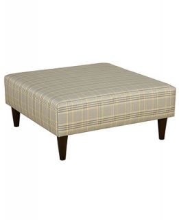 Clare Fabric Accent Cocktail Ottoman, 36W x 36D x 17H Custom Colors   Furniture