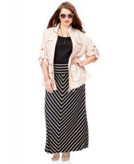 Plus Size Spring 2014 Trend Report White Light Perforated Jacket Look   Plus Sizes