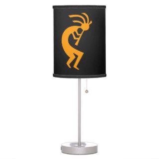 Kokopelli Orange Lamp