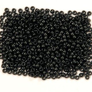 Black Pony Beads (1,000 pc) Toys & Games