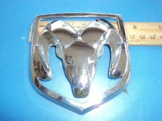 Dodge Ram Head Silver Chrome Emblem 5507771800 Automotive