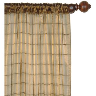 Vaughan Veneta Cotton Rod Pocket Embroidered Curtain Single Panel