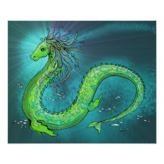 Water Dragon Print