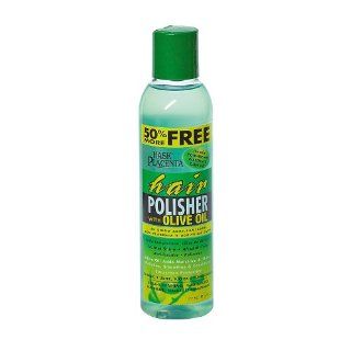 Hask Placenta Hair Polisher with Olive Oil 177ml/6oz  Hair Styling Serums  Beauty