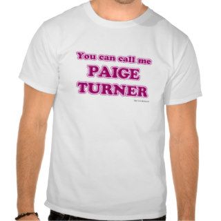 Paige Turner Shirts
