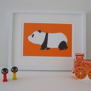 pierre the panda fine art print by string