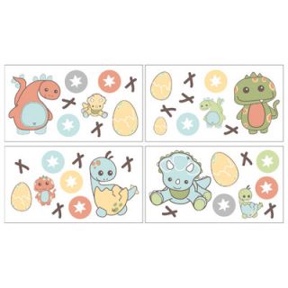 CoCaLo Baby Dinos At Play Wall Decal (Set of 4)