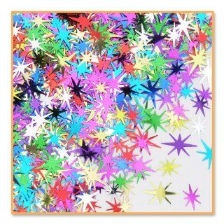 Beistle CN179 1 Pack Decorative Starbursts Confetti for Parties, Multi Color Kitchen & Dining