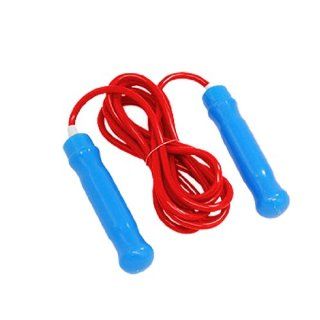 Blue Handle Pink Keep Fit Sport Jumping Skipping Rope  Sports & Outdoors