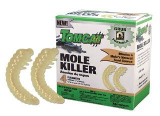 Tomcat 100 34350 8 4 Count Mole Killer Grub Formula (Discontinued by Manufacturer)  Home Pest Control Products  Patio, Lawn & Garden