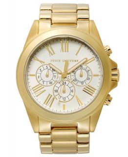 Juicy Couture Watch, Womens Stella Gold Plated Stainless Steel Bracelet 41mm 1900901   Watches   Jewelry & Watches