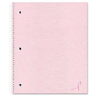 Pink Ribbon Notebook, College/Margin Rule, 11 x 8 7/8, White Paper, 80 Sheets  Other Products  