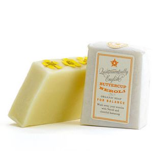 buttercup and neroli soap by quintessentially english