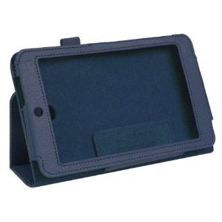 Sanheshun Folio PU Leather Case Cover Protective Stand Compatible with ASUS MeMO Pad HD 7 ME173X Color Deep Blue Computers & Accessories