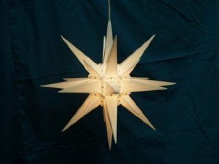MORAVIAN STAR  Christmas Tree Toppers  Patio, Lawn & Garden