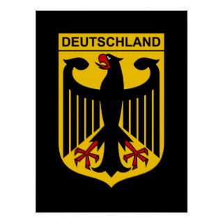 Germany Coat of Arms Poster