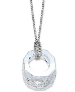 Swarovski Necklace, Rhodium Plated Nirvana Baby Tanzanite Crystal Pendant Necklace   Fashion Jewelry   Jewelry & Watches