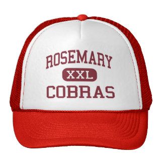 Rosemary   Cobras   Middle   Andrews Mesh Hats