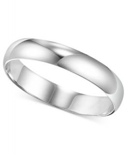 Platinum Ring, 4mm Wedding Band   Rings   Jewelry & Watches