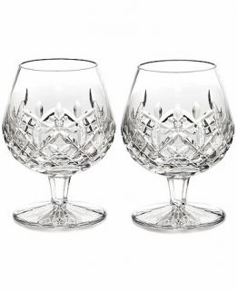 Waterford Stemware, Lismore Brandy Glasses, Set of 2   Bar & Wine Accessories   Dining & Entertaining