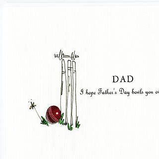 cricket father's day card by laura sherratt designs