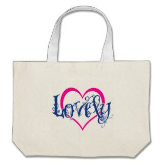 Lovely Heart Tote Bag