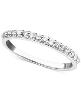 Arabella 14k White Gold Ring, Swarovski Zirconia Wedding Band (1 ct. t.w.)   Rings   Jewelry & Watches