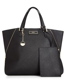 DKNY Saffiano Large Zip Tote   Handbags & Accessories