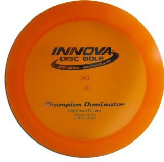Innova   Champion Discs Blizzard Champion Dominator Golf Disc, 170 172gm  Disc Golf Drivers  Sports & Outdoors