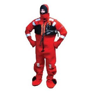 Imperial Immersion Suits 1409 SOLAS Survival Suit  Powersports Protective Gear  Sports & Outdoors