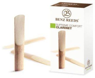 Benz Reeds BSC5CLB35 Clarinet "Comfort" Reeds for Bb Clarinet   3.5 Strength   Pack of 5 Musical Instruments
