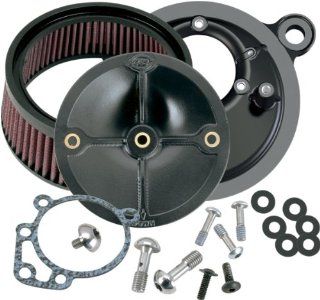 S&S Cycle Super Stock Stealth Air Cleaner Kit   Harley Davidson Dyna/Road Glide 1993 1998 / FXR 1999 / Heritage Softail/Softail 1993 1999 / Sport Glide 1993 / Super Glide 1993 1994   170 0057 Automotive