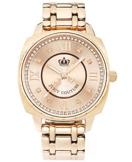 Juicy Couture Watch, Womens Beau Rose Gold Plated Stainless Steel Bracelet 1900807   Watches   Jewelry & Watches
