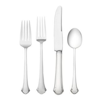 Chippendale 4 Piece Flatware Set with Old Style Blade