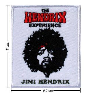 Jimi Hendrix Patch Music Band Logo 1 Embroidered Iron on Patches 