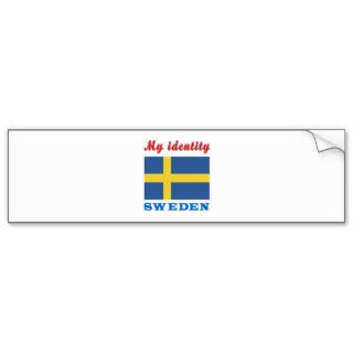 My Identity Sweden Bumper Sticker