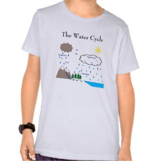 The water cycle t shirt