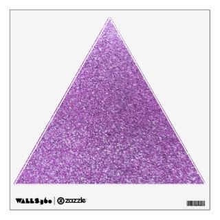 Light purple glitter room stickers