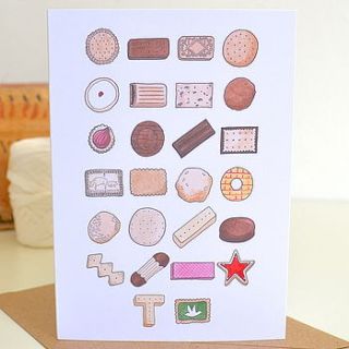 biscuit alphabet card by becka griffin illustration