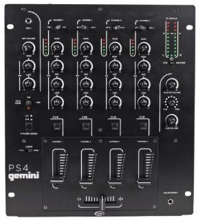 Gemini PS4 Professional 12.5" 4 channel Stereo DJ Mixer Kitchen & Dining