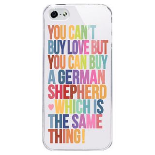 phone case, german shepherd love by the animal gallery