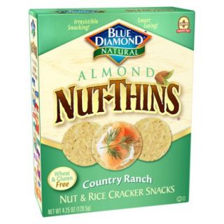 Blue Diamond Almond Nut Thins Country Ranch Crac