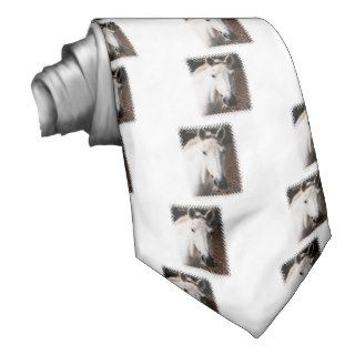 Lippizaner Horse Men's Necktie