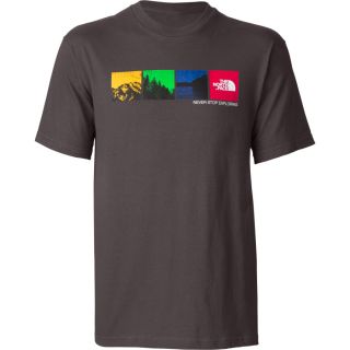 The North Face Four Square T Shirt   Short Sleeve   Mens