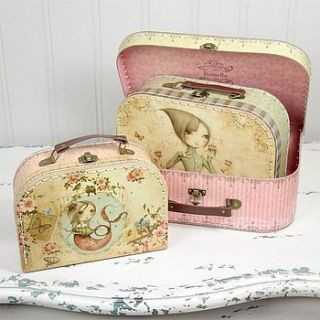 mirabelle set of three nesting boxes by lisa angel homeware and gifts