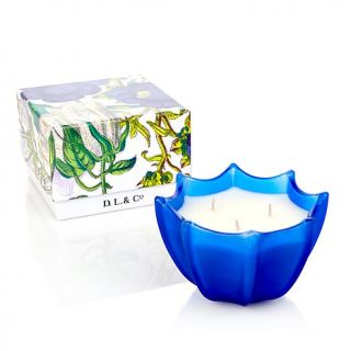 DL & Co. Blue Hyacinth 10 oz. Candle in Gift Box