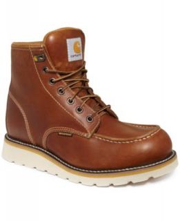Carhartt Shoes, Plain Toe 6 Inch Waterproof Wedge Boots   Shoes   Men