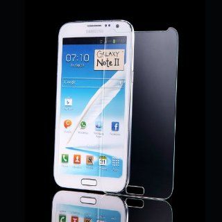 GREENWON Premium Tempered Glass Screen Protector GLASS M Skin Cover for Samsung Galaxy Note 2 N7100 Cell Phones & Accessories
