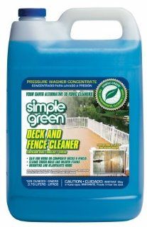 1 Gallon Simple Green Deck & Fence Cleaner C [Set of 4]