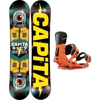 Capita Micro Scope x Union Contact Mini Snowboard Package   Kids